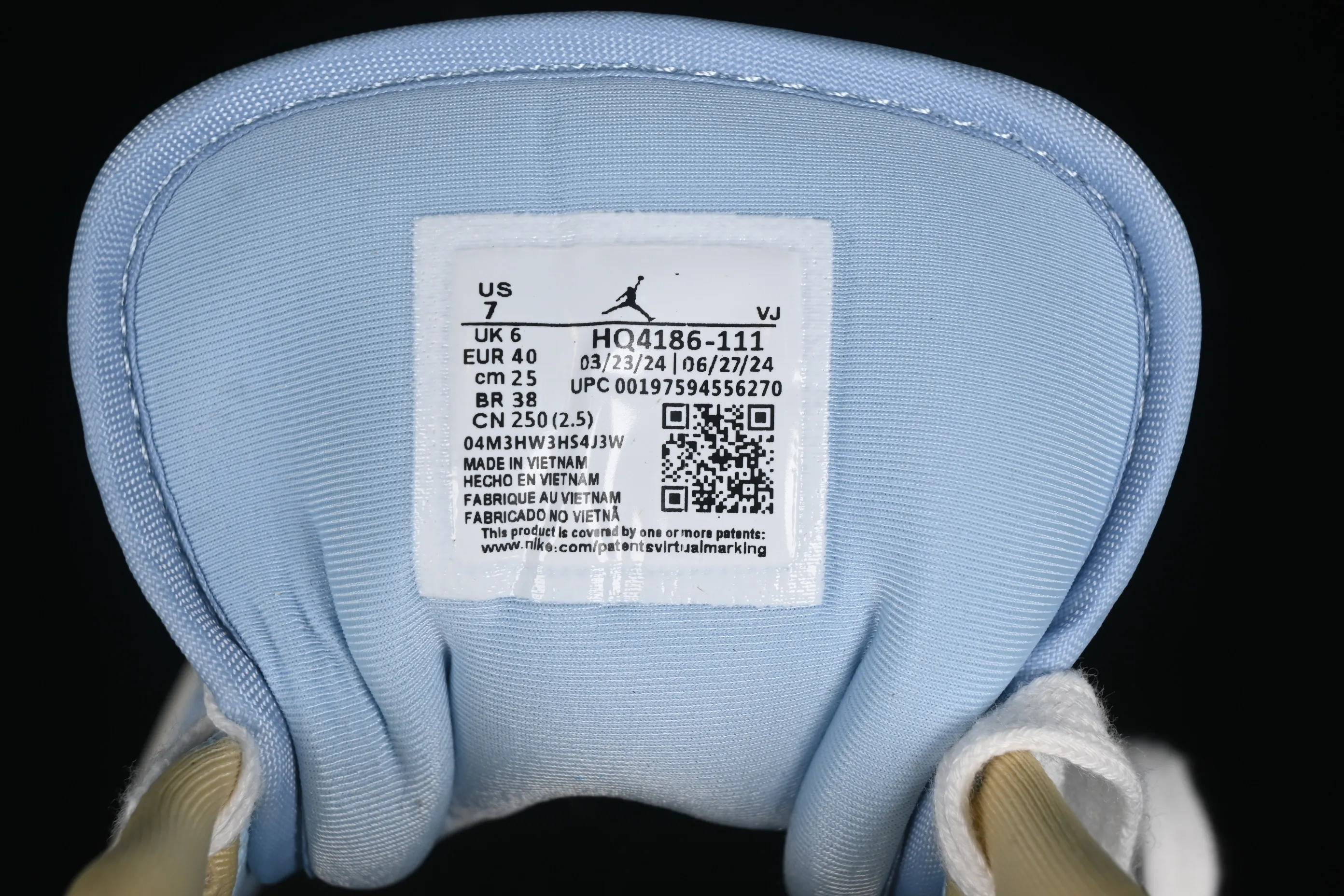 All categories Air Jordan Jordan series basketball shoes Air Jordan 1 Low Air Jordan 1 Low OG AJ1 Joe 1 meter white brown low-top cultural basketball shoes HQ4186-111